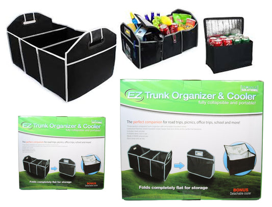 EZ Trunk Organiser & Cooler Adjustable Holds Up To 40lbs+  5398 (Parcel Rate)