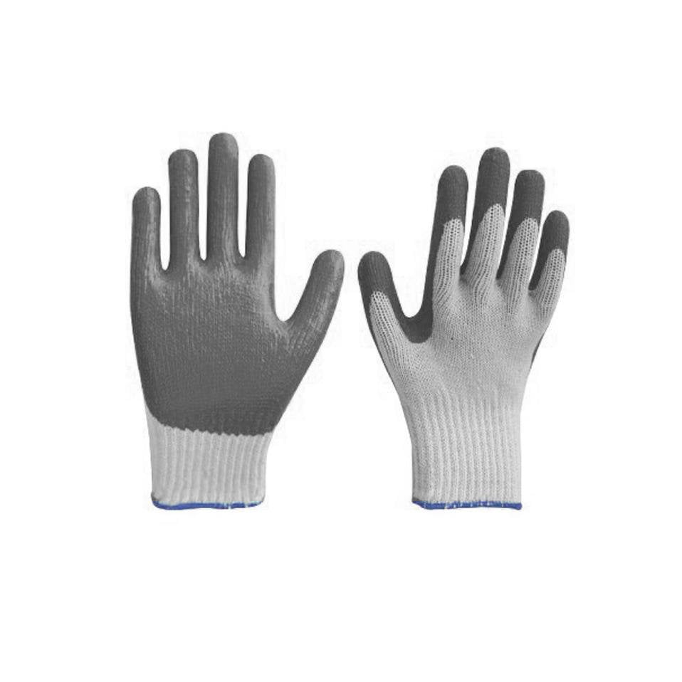 Working Gloves White Grey One Size DIY Outdoors 0779 (Large Letter Rate)