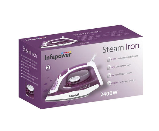 Infapower Steam Iron 2400W A  (Parcel Rate)