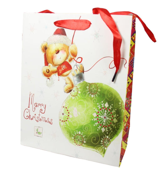Christmas Party Paper Gift Bags 23 x 18 cm 1517 (Large Letter Rate)p