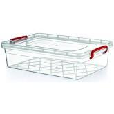 13 Litres Midi Clear Storage Container Box Multipurpose Use AK248 (Parcel Rate)