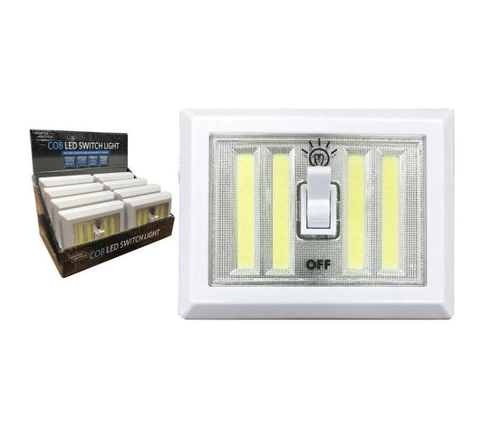 Wall COB Switch Night Light 200 Lumens Super Bright Night Cob Light 1 Pc 2729 (Parcel Rate)