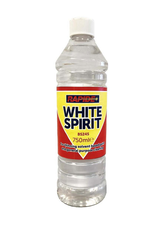 Rapide White Spirit Bottle General Purpose Cleaning DIY Builders Use 750ml 4034 A  (Parcel Rate)