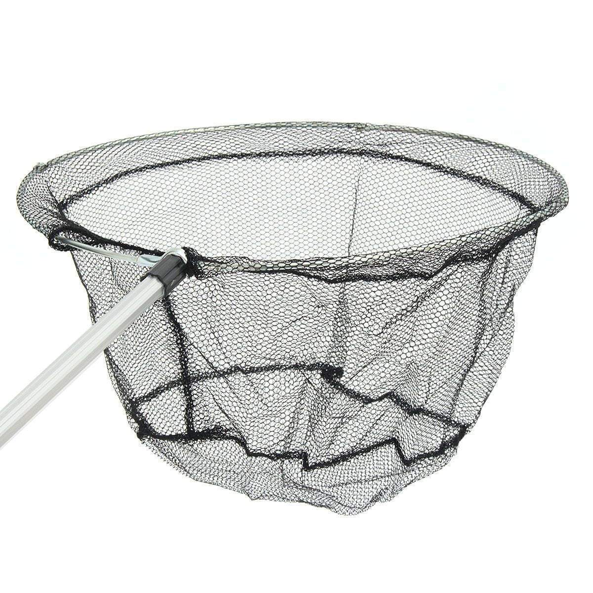 Folding Extending Fishing Net Landing Net Pole Handle 3 Section