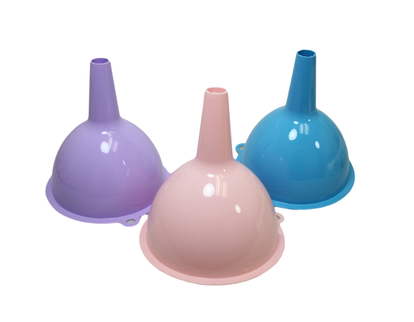 No 1 Plastic Funnel 10 x 10 cm Assorted Colours ZP242 (Parcel Rate)
