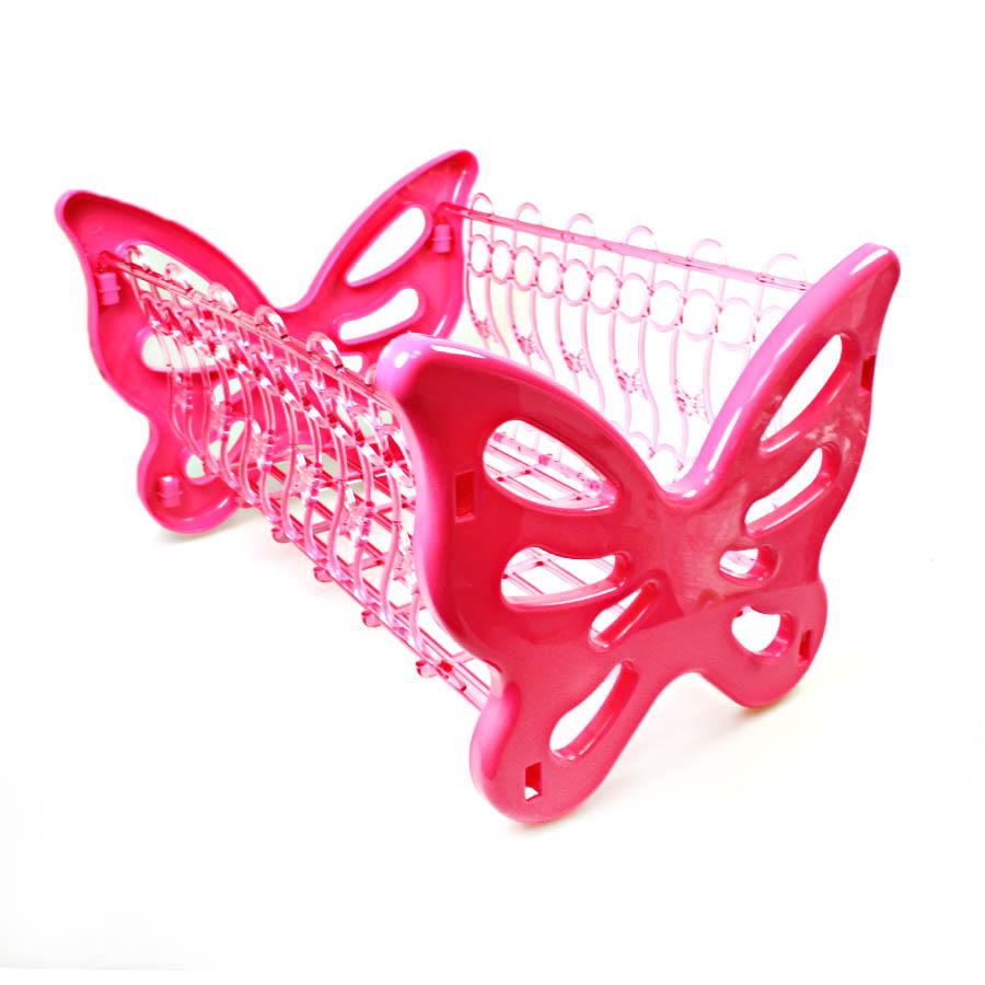 Butterfly Shaped Fruit Vegetable Kitchen Rack 32 cm Assorted Colours 2543 (Parcel Rate)