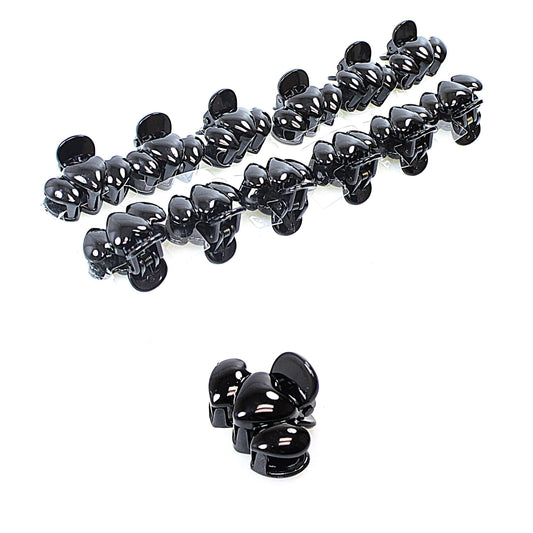 Pack of Black Hair Clips 2319 (Large Letter Rate)