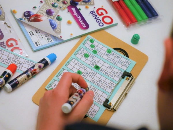 Bingo Clip Board 24 x 15 cm P2550 A (Large Letter Rate)