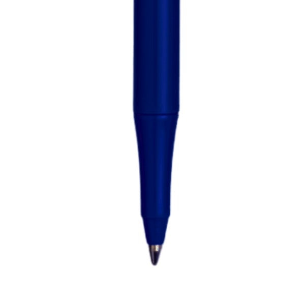 Pull Cap Ballpoint Pens 6pk Blue P3054 (Parcel Rate)