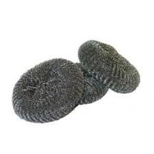 Small Stainless Steel Washing Up Scourers Pack of 5 CK5013 A (Parcel Rate)
