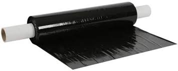 Heavy Duty Black Palette Parcel Stretch Shrink Wrapping Wrap 40cm x 250M BW400MM A W5  (Parcel Rate)