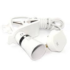 Plug In Clip On Light 1m Pifco Home Diy ELA1141 (Parcel Rate)