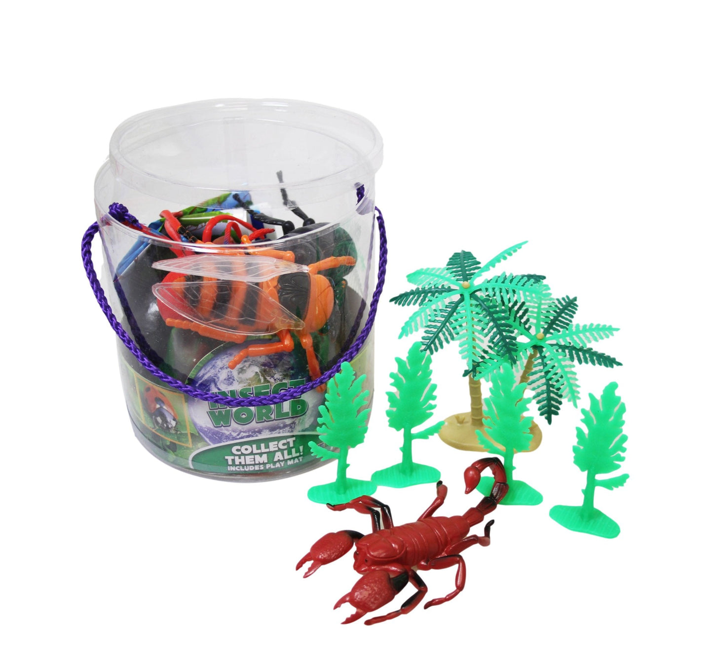 Childrens Fun Playing Toy Insect World Collections Include Play Mat 1374216 (Parcel Rate)