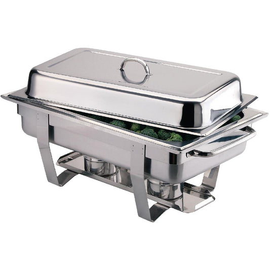 Olympia Milan Chafing Dish GN-1/1 Includes 2 Fuel Holders 60.50cm x 36cm x 24cm K409 (Big Parcel Rate)