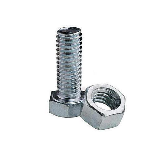 M6 x 25 Hex Bolts b.z.p Diy 3264 (Large Letter Rate)