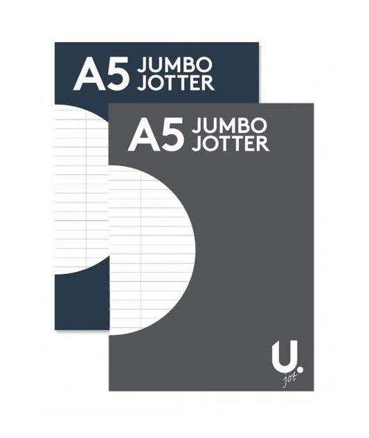 A5 Jumbo Jotter 	21 x 15 x 1 cm P1015 A (Parcel Rate)