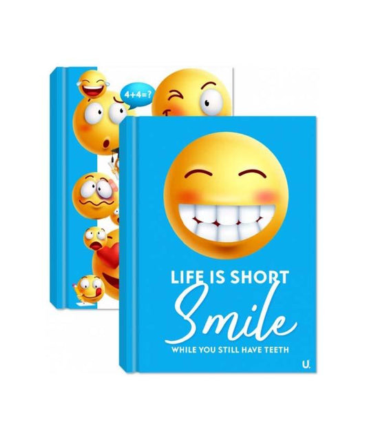 Emoji Childrens Notebook Notepad Home School Hardback A5 Notebook P1031 A  (Large Letter Rate)
