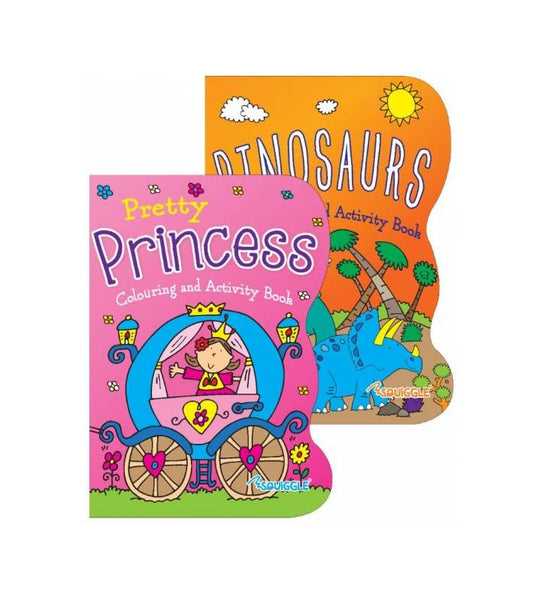 Childrens Girls And Boys Fun Colouring And Activity Book A4 Assorted Design P2191 (Large Letter Rate)