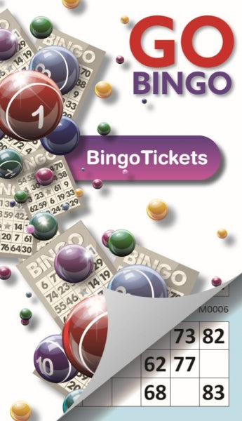 Go Paper Bingo Ticket Book 450 Tickets P2431 (Parcel Rate)