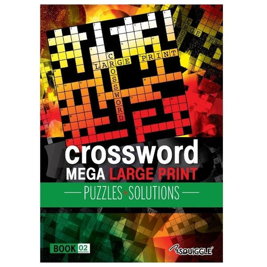 Mega Large Print Modern Crossword Book 2 P2961 (Parcel Rate)