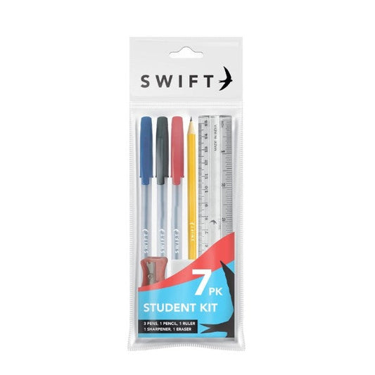School Stationary Student Kit Pack of 7 P3086 (Parcel Rate)