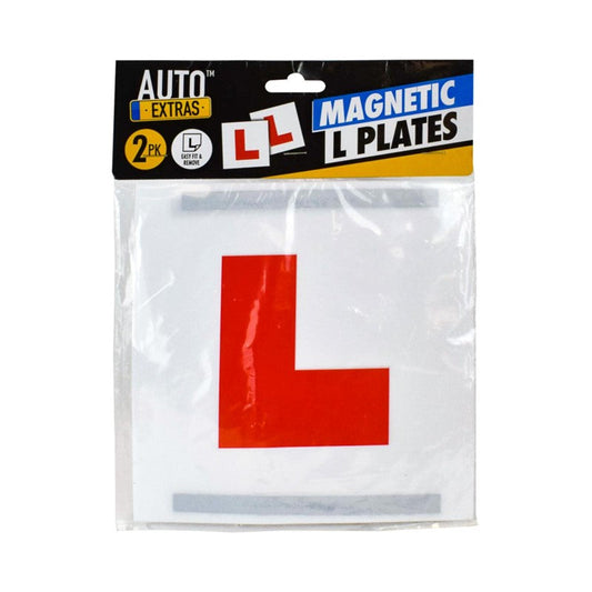 Magnetic Learner's L Car Plate Pack of 2 322307 (Parcel Rate)