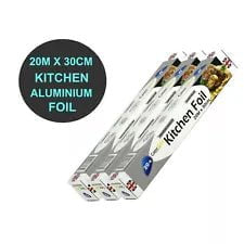 Kitchen Aluminium Foil 20m x 30cm Home Outdoors ST80859 (Parcel Rate)