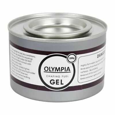 Olympia Gel Chafing Fuel Can Burn Catering Burning 200g A  (Parcel Rate)