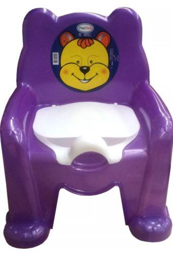 Childrens Toddlers Plastic Baby Potty Purple Baby & Toddler Potty Training 35cm x 28cm 0159 (Big Parcel Rate)
