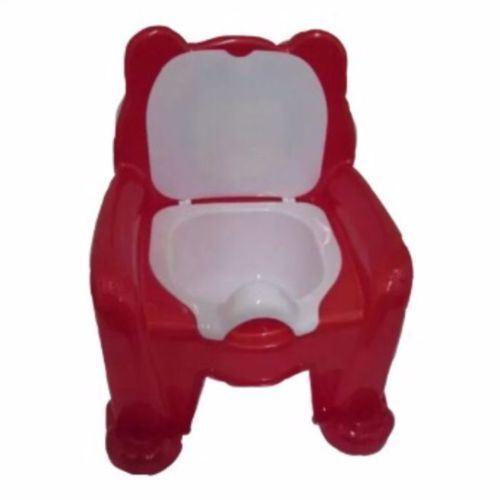 Childrens Toddlers Plastic Baby Potty Red Baby & Toddler Potty Training 35cm x 28cm  0159 (Big Parcel Rate)