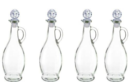 Plain Glass Oil & Vinegar Bottle 500 ml S112 (Parcel Rate)