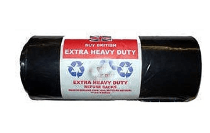Buy Britsh Extta Heavy Duty Refuse Sacks 711mm x 838mm 20 Pcs BBBBB (Parcel Rate)