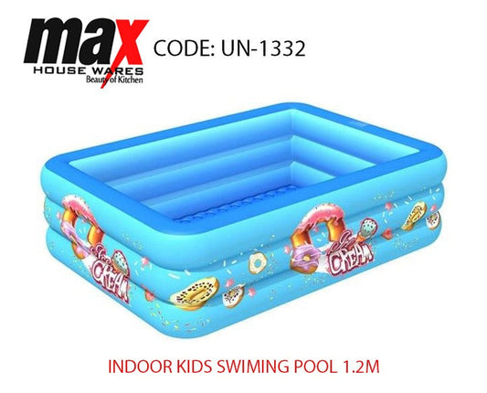Indoor Kids Swimming Pool 1.2M 120 x 90 x 36cm SXH-661 Fun UN1332 (Big Parcel Rate)