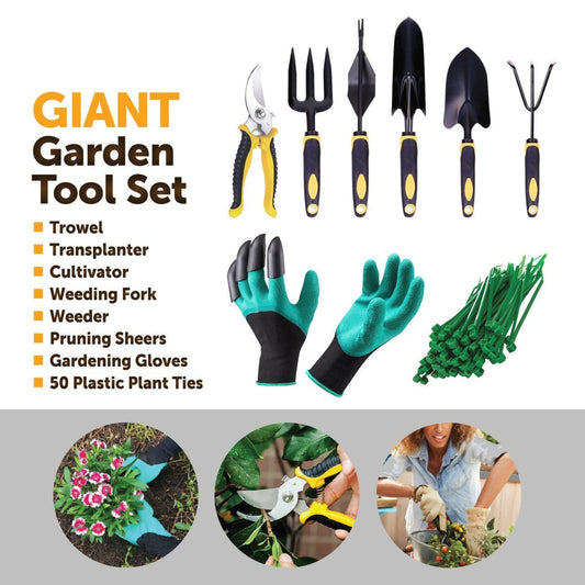 Garden Claw Gloves and Gardening Tool Set 1111 (Parcel Rate)