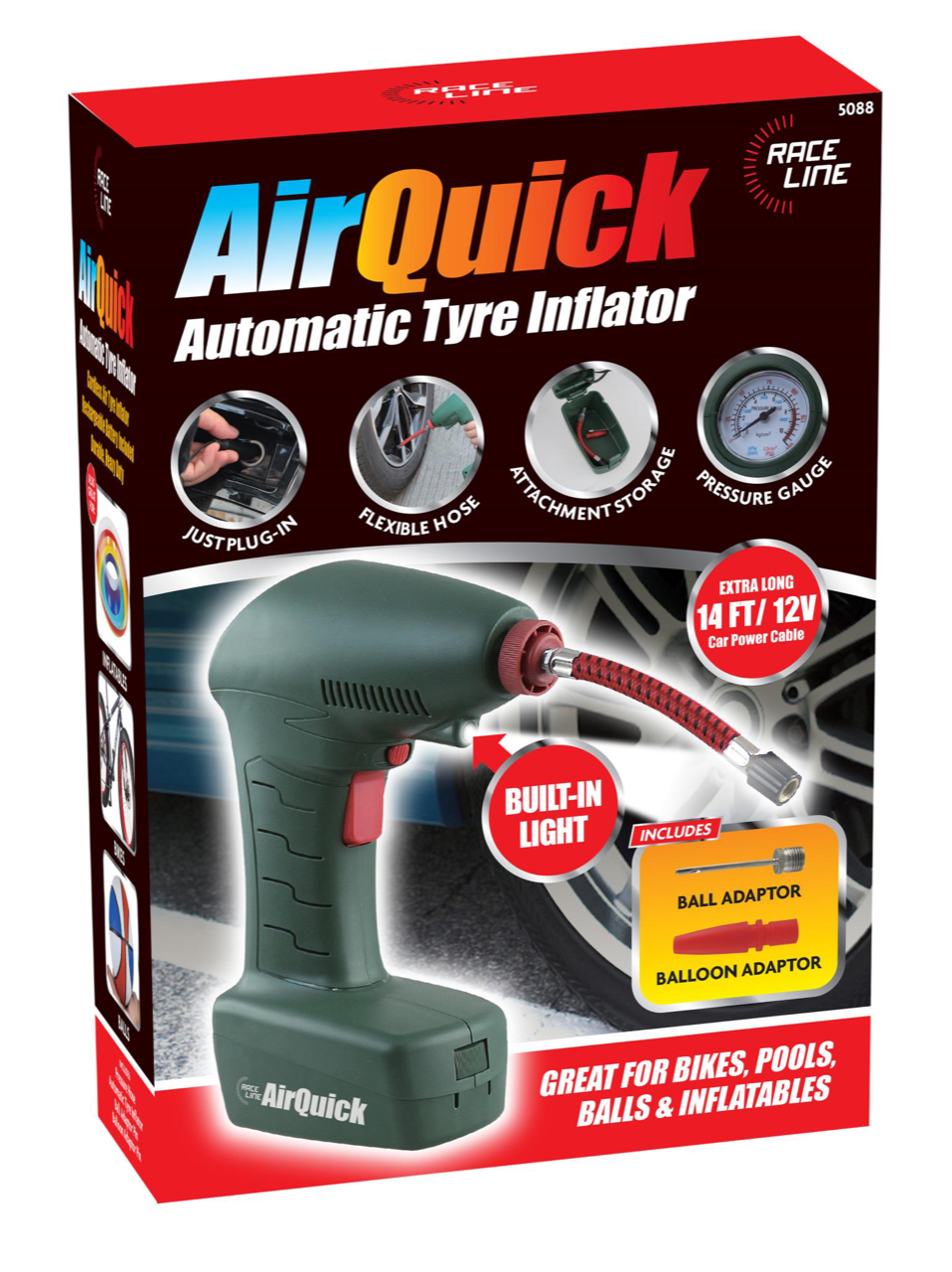 Air Quick Automatic Tyre Inflator 5088 (Parcel Rate)