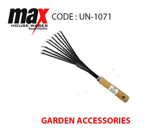 Garden Rake 9 Claws Outdoor Garden Essential UN1071 (Parcel Rate)