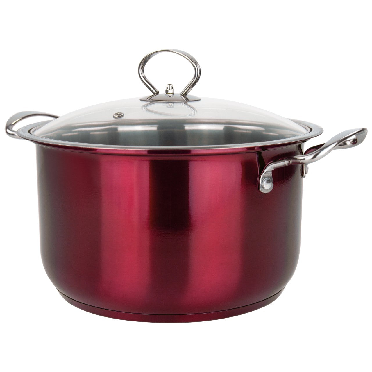 SQ Pro Stainless Steel Stockpot Set of 3 Gems Ruby 10 / 12.30 / 14.60 Litre 9576 / 2625 (Big Parcel Rate)
