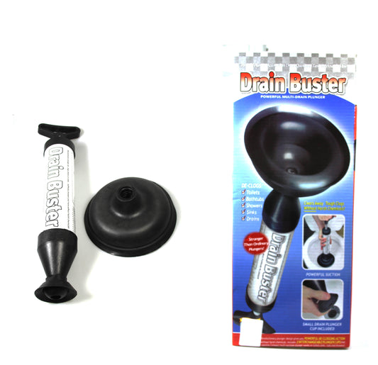 Bathroom Kitchen Multipurpose Use Toilet Pump Drain Buster New And Strong 38cm 5272 (Parcel Rate)