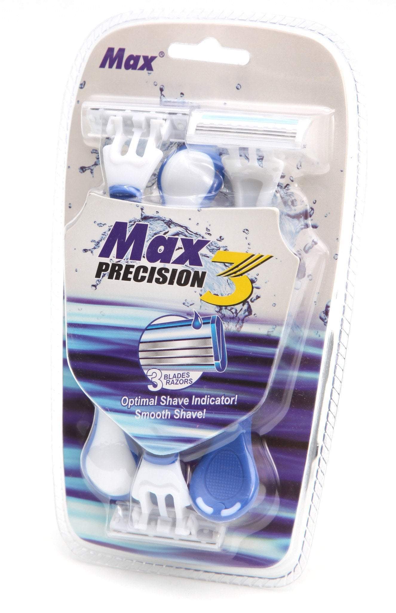 Max Plastic Disposable Razor Shaver Pack of 3 2898 (Large Letter Rate)